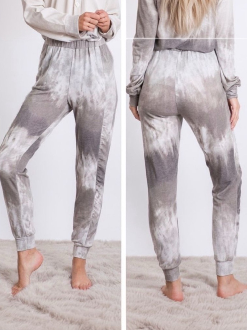 Slim Tie-Dye Joggers with Shirred sides for a bit of Flair!
BRAND NEW✔️